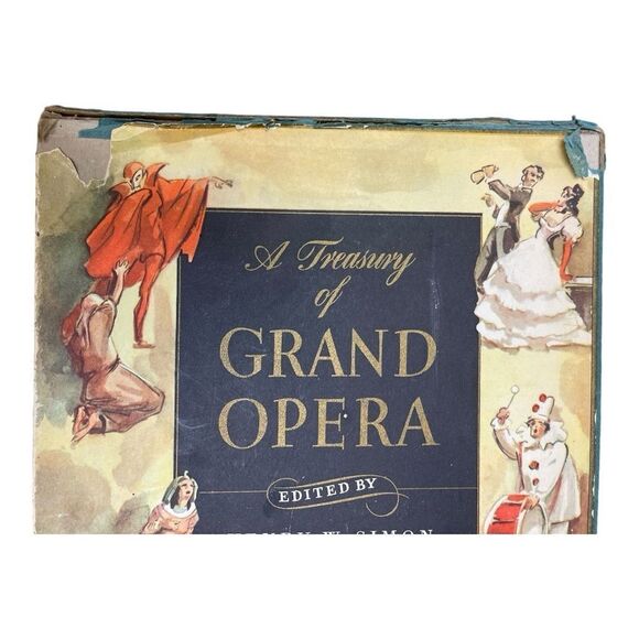 A Treasury of Grand Opera 1946 Henry W. Simon, Editor Collectible Vintage - Picture 6 of 7